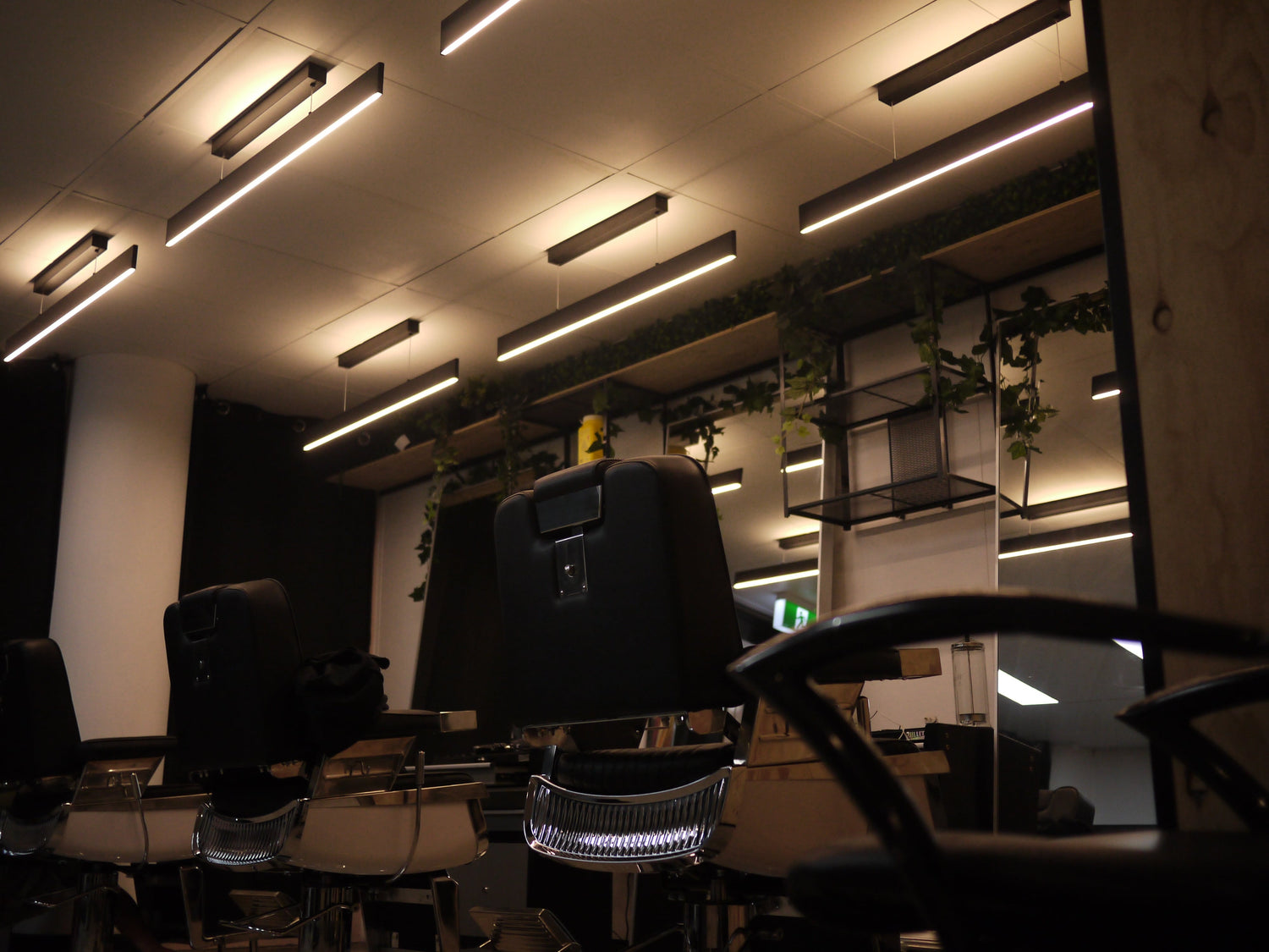 Barbershop chairs in Surry Hills