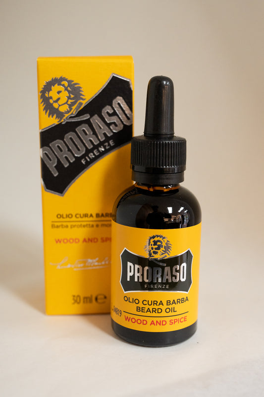 Proraso Beard Oil (Wood & Spice, 30ml)